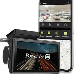 4K Dual Channel Dashcam for Car | 2.5K Rear Camera, 3" Touch Screen, Voice Control, WiFi App, GPS, ADAS, G-Sensor, 24x7 Parking Monitor, Night Vision, Time-Lapse, Free Hardwire Kit (DCAI)-picture-26