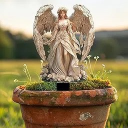 Fashion My Day Angel Yard Stake Garden Accessories 2D Flat Decor for Walkway-picture-21
