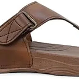 Cozy Wear Women Flats (Tan, 8) | Flats for Women | Synthetic image 1