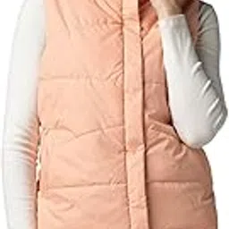 fyltr Women's Sleeveless Puffer Jacket With Contrast Full Zipper - Hood With Contrast Lining | Side Pockets | Quilt Pattern | Casual Winterwear For Women-picture-45