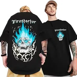 richscot Mens Oversized Graphic Printed Tshirt-picture-37