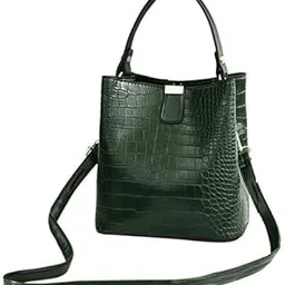 lovva paris Crocodile Print Faux Leather Crossbody Bag, Quality Fittings, Handbag for Women-picture-47