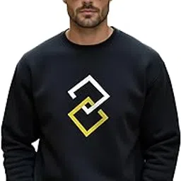 ausk Men's Unique Design Oversized Sweatshirts Made in Fleece Fabric-picture-28