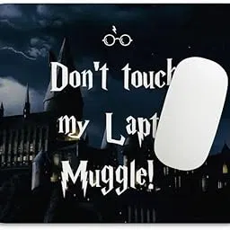 Gift Export Hub Mouse Pad for Laptop Desktop PC Gaming Mousepads Rubber Base with Anti-Skid Smooth Surface (22 cm x 18 cm) Harry Potter – Elder Wand & Lightning Scar Design-18-picture-19