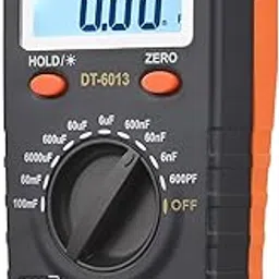 Digital tance Meter with L Ba Light Display 600pF to 100mF High Accuracy 6000 Counts tor Tester Kit with Clips and 0.2A Fuses-picture-54