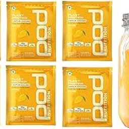 Plant Protein Isolate | Hapus Mango - (Pack of 6) | 26g Protein/Sachet | Vegan, No Added Sugar, Dairy Free | 100% Authentic & No Adulteration | Clean, Light & Easy to Digest | Travel Pack-picture-24