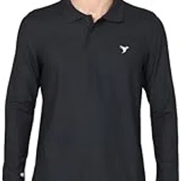 TECHNOSPORT Men's 100% Polyester Slim Fit Polo T-Shirt-picture-33