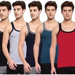 INNERO Men's Gym Vest, Soft Cotton Vest Fot Men, (Pack of 1)-picture-31