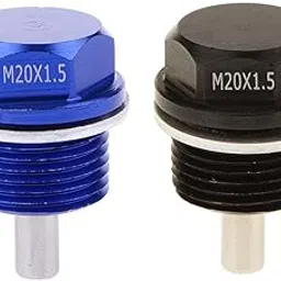 Bnf® M14X1.5 Anodized Magnetic Engine Oil Pan/Transmission Drain Plug Blue+Black | Oil Pans | Engines & Components | Car & Truck Parts-picture-20