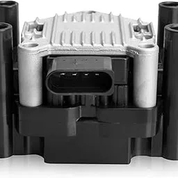 ENA Ignition Coil Pack Compatible with Volkswagen Beetle Golf Jetta Clasico Crossfox Polo Lupo Saveiro Transporter Seat Leon Ibiza Cordoba 1.2L 1.6L 1.8L 2.0L Replacement for 032905106E C1319 UF277-image-10