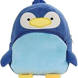 blue tree Cute Kids Backpack Toddler Bag Plush Animal Cartoon Mini Travel Bag for Baby Girl Boy 1-6 Years (New-Blue-Penguin)-picture-57