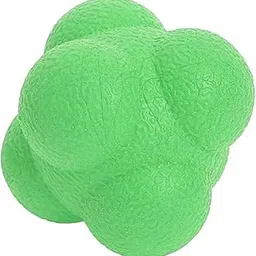 LICHTS Coordination Reflex Agility Hexagonal Tennis Fitness Reaction Ball Green-picture-49