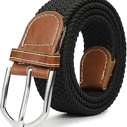 crusset Unisex Vegan leather Canvas Stretchable Braided Woven Fabric Belt, Water-washed Belt Breathable Military Tactical Canvas Casual Unisex Belt, Unisex Casual Belt CH5966915-picture-10