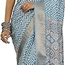 libas Printed Silk blend Saree for Women (94354P)-picture-38