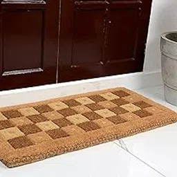Saral Home Coir Door Mat, Beige. 45x90 cm image 1