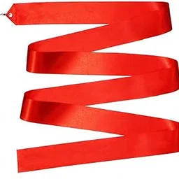 Tiptop Decoration Gymnastic Rhythmic Dancing Ribbon Streamer Stick (1 Piece) (Imperial Red)-image-54