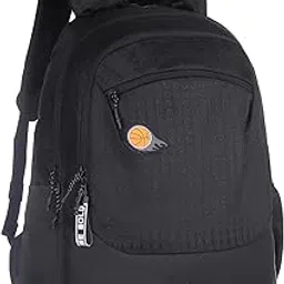 wildcraft Nylon backpack Multi compartments, front pocket, bottle holder, School bags College bag for women and men, Ideal for school, college, office & travel 13520(Wiki_2 Dot_3D Black)-picture-26