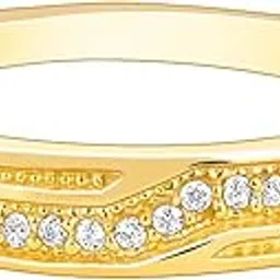 925 Silver Golden Modest Leader Ring For Him, Fixed Size| Gifts for Men & Boys | With Certificate of Authenticity and 925 Stamp | 6 Months Warranty-image-75