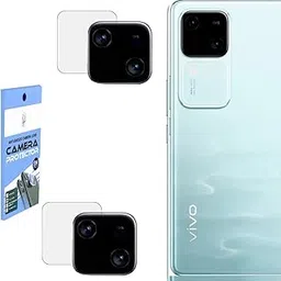 DVANK™ (Pack of 2 Camera Guard Camera Lens Protector Compatible For VIVO V30 5G || Unbreakable Polycarbonate Material with Easy Installation Kit-picture-32