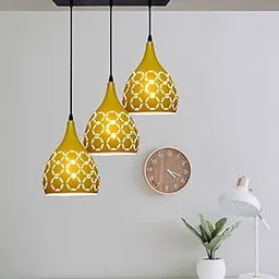 BrightLyt Linear Cluster Hanging Light for Dining Table, Hanging Lamp for Kitchen and Restaurants (Aluminum)-picture-23