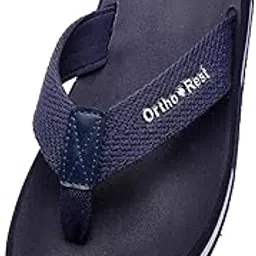 ortho + rest Men slippers with cushioned footbed|soft comfortable stylish and anti skid Men's Flip-Flops & Slippers Daily Use-picture-55