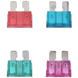 Car Standard Size Blade Fuse | Regular Size Fuses for Bike/Truck 5,10,15,20,25,30,35,40 Amp (2 Each)-picture-33