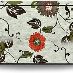 32 Inch LED TV Cover ? Waterproof & Dustproof | Front Transparent Screen Panel | Wall Mount Compatible | Floral Design | Easy to Clean | print 69-picture-31