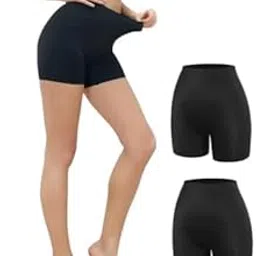 SunFlux® Boyshorts Panties for Women Seamless Soft Boy Shorts Underwear Short Boxer Briefs Anti Chafing-image-53
