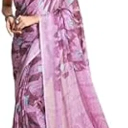 bhagyavati designer Women's Chiffon and Geometric Printed Saree with Blouse Piece-picture-21
