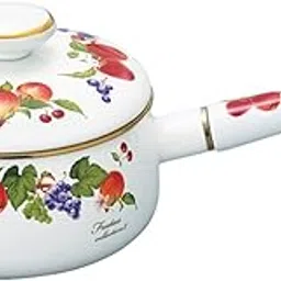 FUJI HOLO FTC-18S Frutus Collection 2 Enameled Induction Pot, Single Handled Pot, 7.1 inches (18 cm), Made in Japan-picture-13