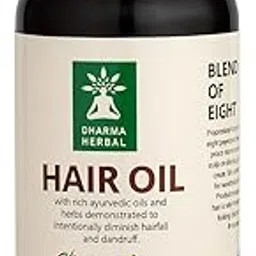 DHARMA Herbs Natural Herbal Hair Oil, 200 ml, Reduces Hair Fall, Promotes Growth, For All Hair Types-picture-25