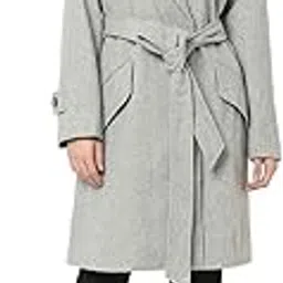 owncraft Women's Grey wool coat-picture-27