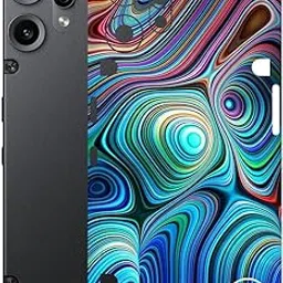 AtOdds Mobile Skin Sticker Wrap | Compatible for CMF Phone 2 PRO (5G) | Scratchproof Matte Finish | Full Coverage for All Sides & Camera Protection (Water Paint)-image-50
