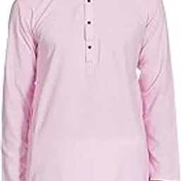 luxrio Men's Cotton Blend Solid Regular Fit Kurta-picture-27