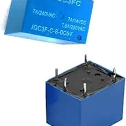 DHRUVPRO 5V 7A T73 DC Copper Relay PCB Mount Relay (T-73 5V 7A 5-Pin Relay, 2)-picture-14