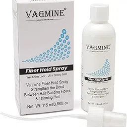 VAGMINE Hair Building Fiber Hold Spray for Holding All Type Fiber for Women and Men -115 ml-picture-11