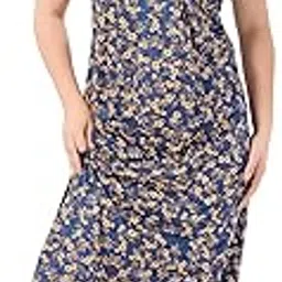 Women's Premium Cotton Floor Length Nighty 1702-image-90