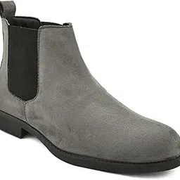 hirel's Men's Suede Outdoor Every Day Chelsea Boots-picture-18