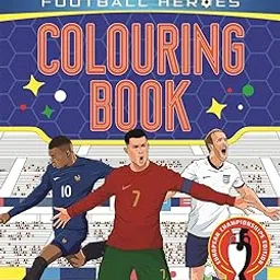 Ultimate Football Heroes Colouring Book: Revised & Updated Euro 2024 Edition-picture-19