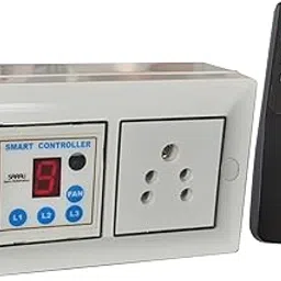 Sarru CRS, Complete Remote Electric Switch Board Controller with 1 Smart Fan Regulator, 2 Lights, 1 5Amp Socket, Timer and Sleep Mode.-picture-13