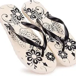 kixrun Women's Lightweight Multi-Color Printed EVA Hawai Slippers for Daily Comfort Wear-picture-24