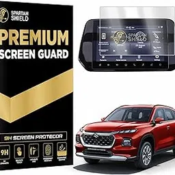 Spartan Shield 9H Touch Screen Guard for Maruti Suzuki GRAND VITARA 2022 ALPHA ZETA 9 INCH || Music Infotainment System Protector || Car Audio Display Accessories [Not Tempered Glass] (9Inch)-picture-16