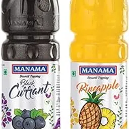 Manama Black Currant Crush and Pineapple Crush | 750LTR Each | Topping for Cakes, Pies and Shakes | Pack of 2-picture-15