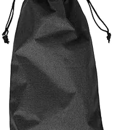 3Pcs Drawstring Bag for Tripod And Selfie Stick Fabric Storage Bag for Beach Umbrella Carrying And Travel Stroller Supply - Black-image-2