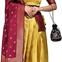 pinkbindi Traditional South Indian pattu Lehenga Choli for Women-picture-10
