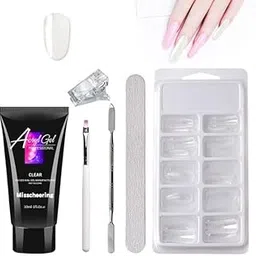 Bolt Bee 6Pcs Gel Kit UV Polly gel Acryl Builder Fast Dry Nail Extension Art Tool Gel Lacquer Manicure-picture-14