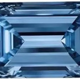 Blue Saffire Stone Original Certified नीलम रत्ना Emerald Cut Indraneelam Nilam Ratan Rashi Nag Unheated Untreated Natural Ceylon Neelam Stone Best For Jewelry & Astrological Purpose-image-2