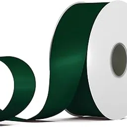 Double Face Satin Ribbon, 1.5 Inch Wide x 10 Meter Long, Use for Bows Bouquet, Gift Wrapping,Wedding,Floral Arrangement & Other Projects (Green)-picture-29