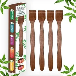 Mini Storify - Natural & Pure Neem Wood Tongue Cleaner - Pack of 4 - Neem Tongue Scrapper for Adults & Kids - Organic Neem Wood Oral/Mouth Cleaning-picture-57