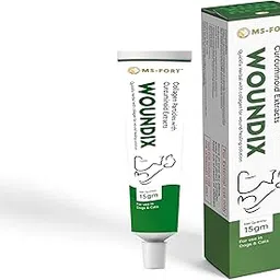 MS-Fort Woundix - Our Quickfix Herbal Solution for Dogs and Cats|Natural Anti-inflammatory| Accelerates Wound Healing with Collagen |15gm-picture-34